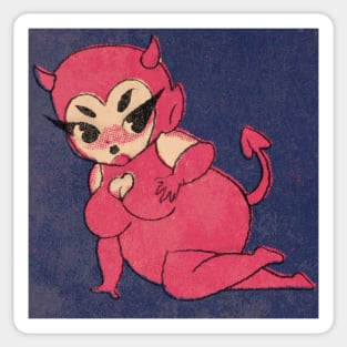 Chunky Devil Sticker